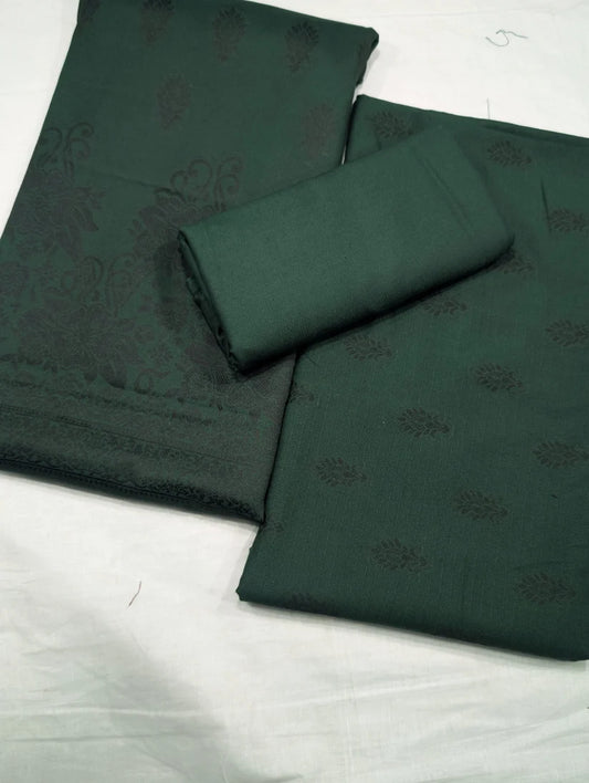 3PC MARINA MOTIF BROSHA VERY SOFT PREMIUM QUALITY WINTER COLLECTION (green 1.1)