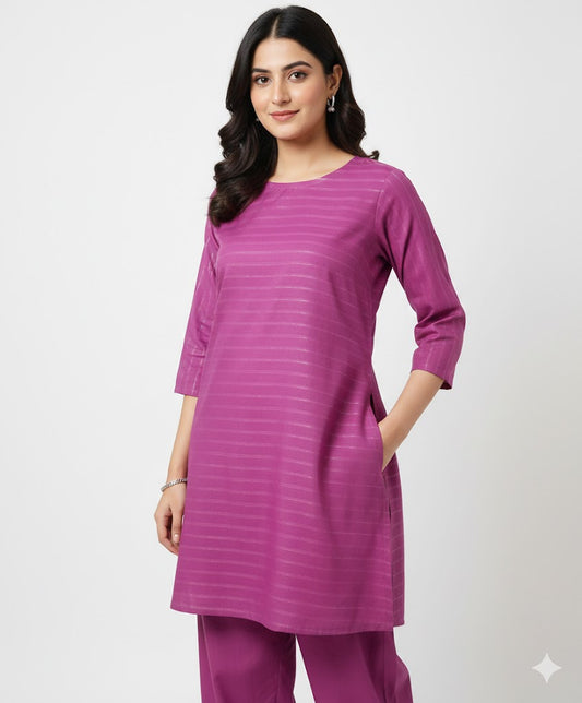 lawn Zari line   2-piece    ZLS11