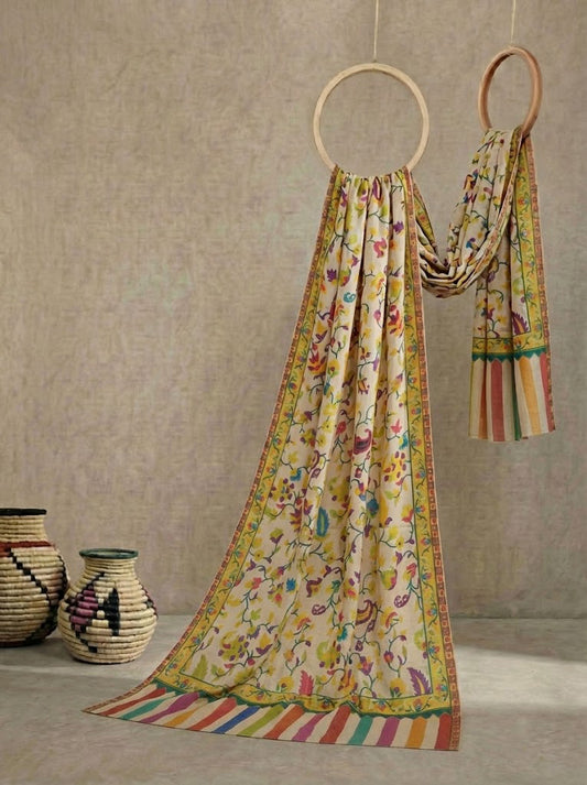 Acralic Printed   Pashmina staller (Elpnt)