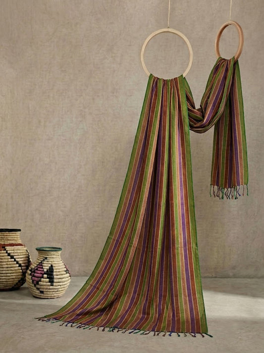 wool check  shawl